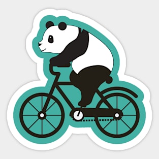 Panda Bicycle Sticker